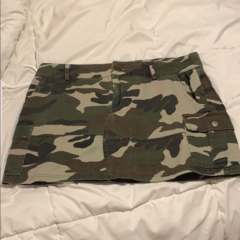 camo skirt